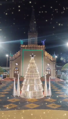 PREFEITURA E A COMUNIDADE RELIGIOSA APRESENTAM ORGANIZAÇÃO INÉDITA PARA O PERÍODO NATALINO