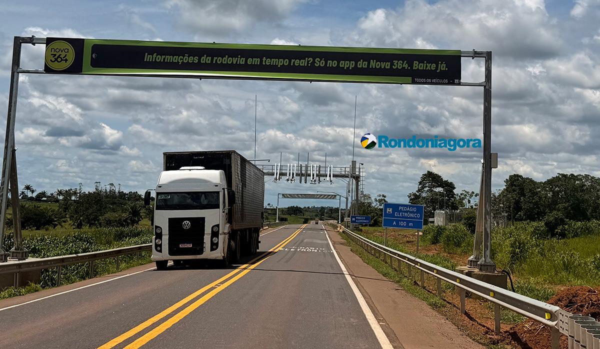 Pedágio eletrônico da BR-364 passa a ser cobrado a partir desta segunda-feira; veja valores