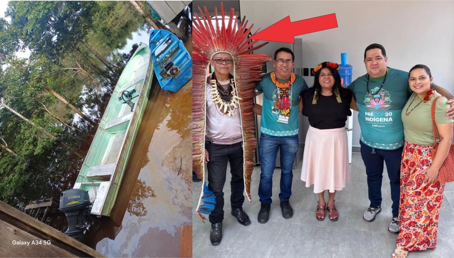 COORDENADOR REGIONAL DA FOCIMP E ASSESSOR INDÍGENA DA SESAI DO MÉDIO RIO PURUS PARTICIPAM DE FESTA EM ALDEIA E SE ENVOLVEM EM NAUFRÁGIO