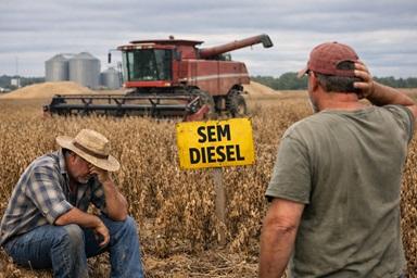 Aprosoja Brasil expressa preocupação com fornecimento de diesel