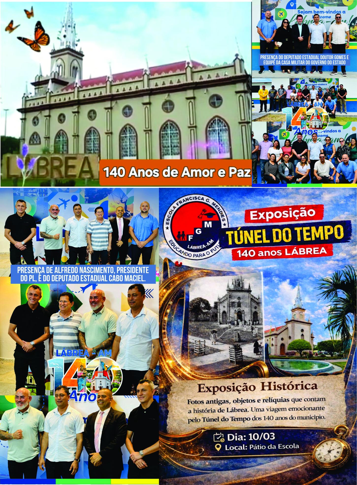 CIDADE DE LÁBREA FAZ 140 ANOS EM MEIO A PROGRAMAÇÃO SURPREENDENTE DE ENTREGA DE SERVIÇOS NO SOCIAL, SAÚDE, ESPORTES, CULTURA, LAZER