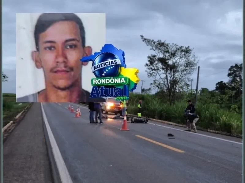 Motociclista de 27 anos morre em trágico acidente na BR-364 em Ji-Paraná