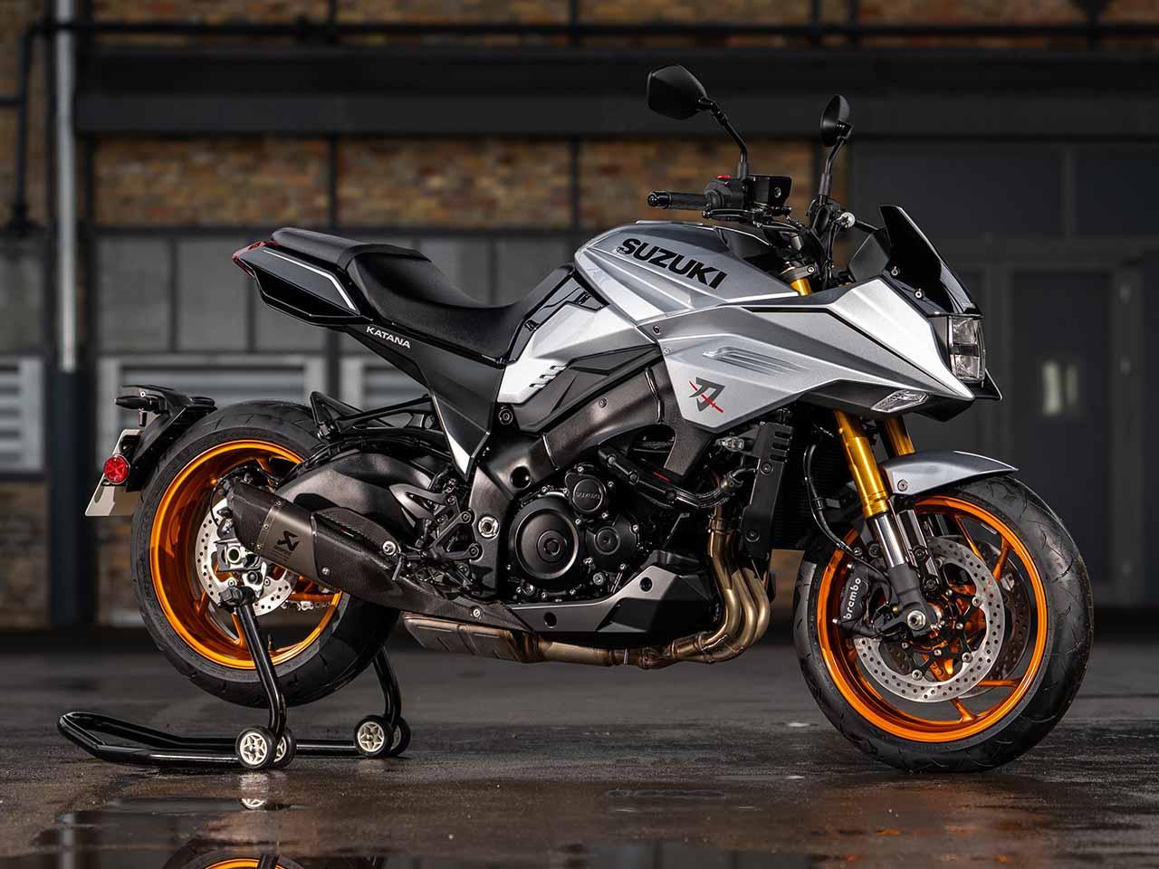 Suzuki Katana ganha edição limitada em comemoração aos 45 anos  Para compartilhar esse texto utilize o link https://www.