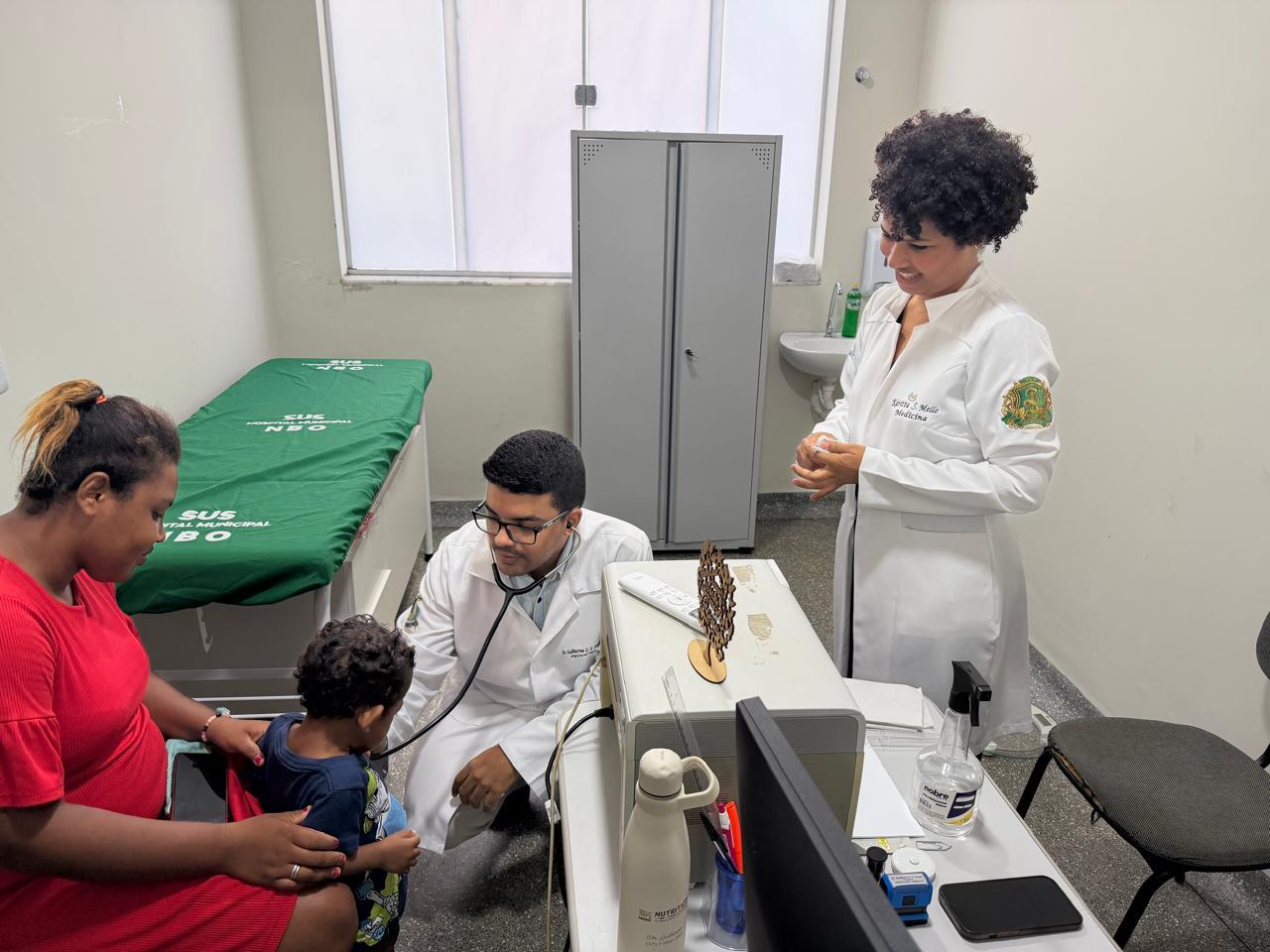 Atendimento pediátrico é iniciado em Nova Brasilândia