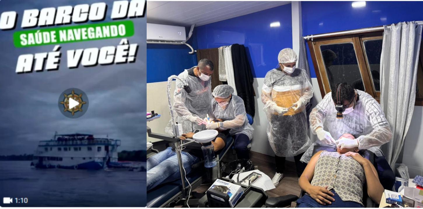 GESTÃO GERLANDO LOPES E JOÃO ROBERTO PROMOVE ATENDIMENTOS EM SAÚDE A RIBEIRINHOS, TRABALHADORES RURAIS, EXTRATIVISTAS DA RESEX ITUXI E A ALDEIAS