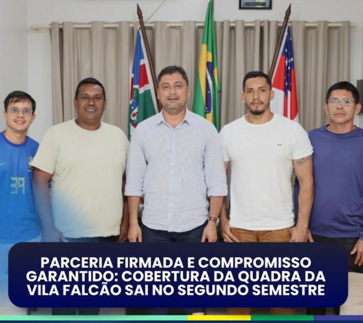 NOVA DIRETORIA DA ASSOCIAÇÃO DOS MORADORES DA VILA FALCÃO APRESENTA DEMANDAS À PREFEITURA E JÁ OBTÉM DO PREFEITO AS PRIMEIRAS MELHORIAS À ESCOLA TURMA DA MÔNICA