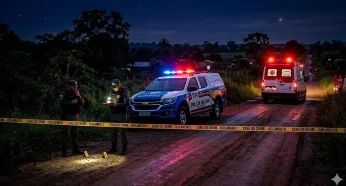 Tentativa de homicídio por ciúmes mobiliza polícia em Nova Brasilândia