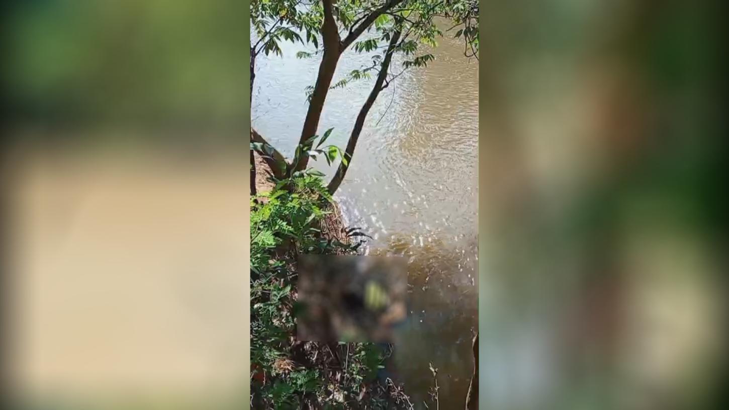 Corpo de mototaxista é encontrado no rio São Pedro, às margens da RO-383