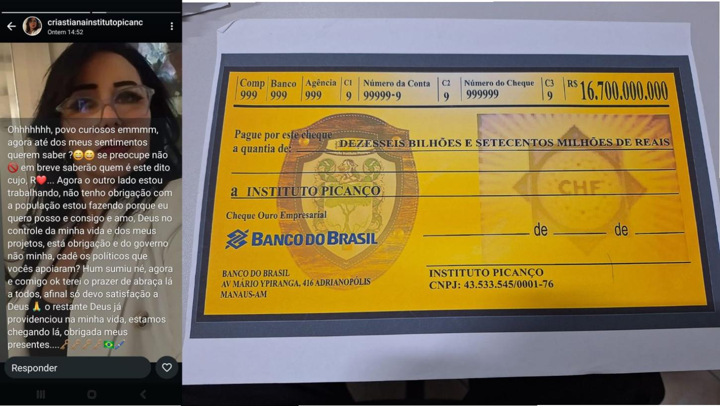 INSTITUTO PICANÇO EM XEQUE: “SÓ MPF E PF PARA ABRIR A CAIXA DE PANDORA DA ENTIDADE QUE ANUNCIOU PSEUDO RECEBIMENTO DE R$ 16.700.000,000