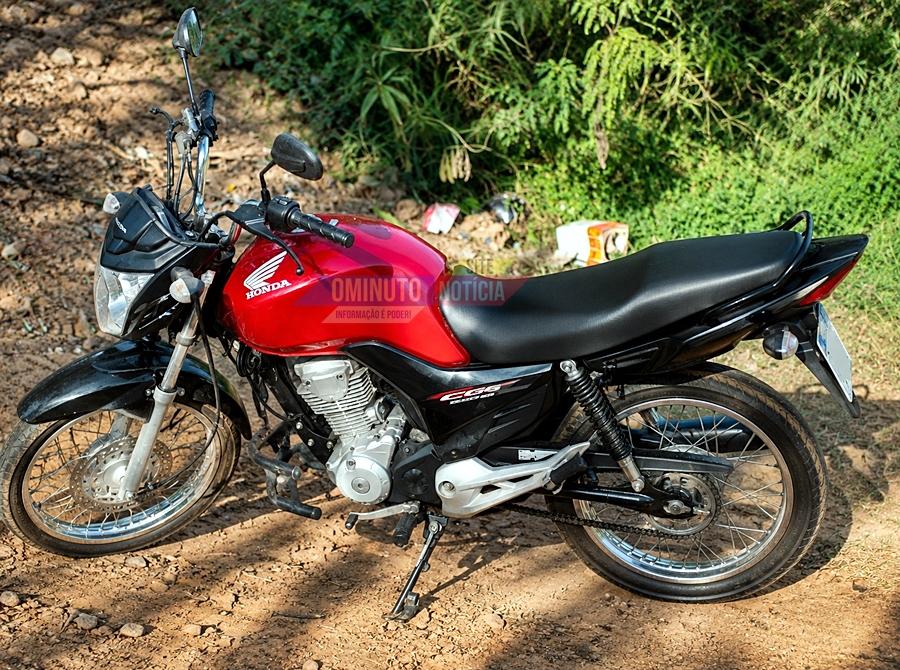 Motocicleta de Luizinho do Village é recuperada em Ji-Paraná, RO