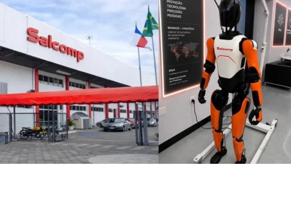 Salcomp estuda fabricar robôs humanoides no Polo Industrial de Manaus