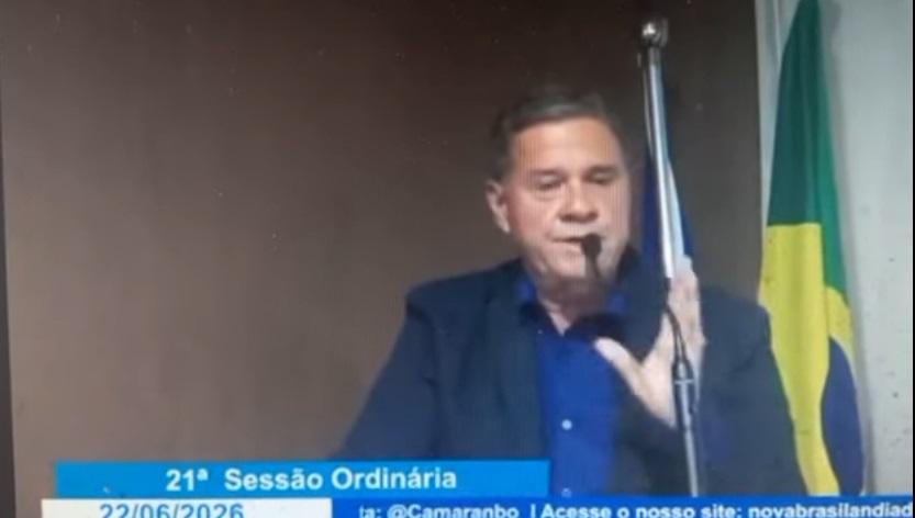 Vereador Menudo destaca sucesso da 20ª Expobras de Nova Brasilândia do Oeste e homenageia lideranças durante sessão