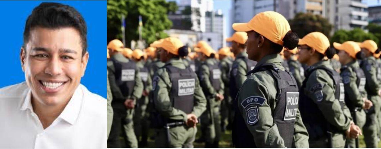 Furia propõe ampliar efetivo policial nas ruas com criação da Patrulha “Laranjinhas”