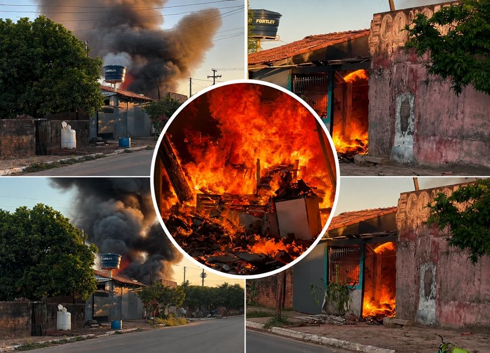 Identificada a mulher de 49 anos, que morreu carbonizada em incêndio no Habitar Brasil, em Cacoal, RO