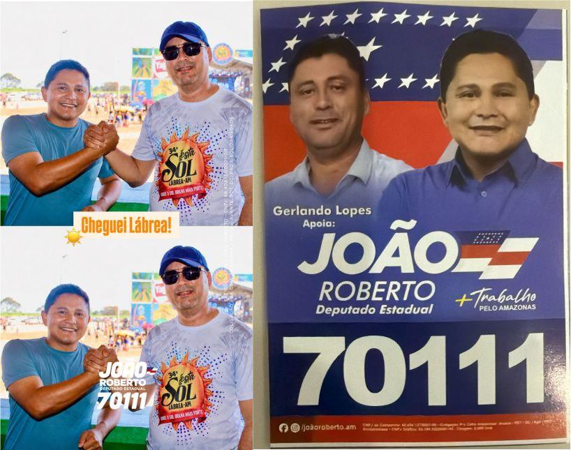  JOÃO ROBERTO DO PARTIDO AVANTE 70.111 GANHA MAIS UM APOIO DECISIVO DENTRO DE CASA NA RETA FINAL DE CAMPANHA PARA DEPUTADO ESTADUAL NAS ELEIÇÕES DESTE ANO