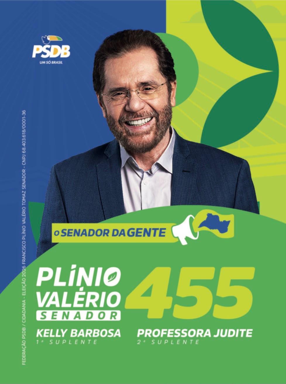 SENADOR PLÍNIO VALÉRIO BATE RECORDE EM EMENDAS DE SUA AUTORIA PARA OS 62 MUNICÍPIOS 
