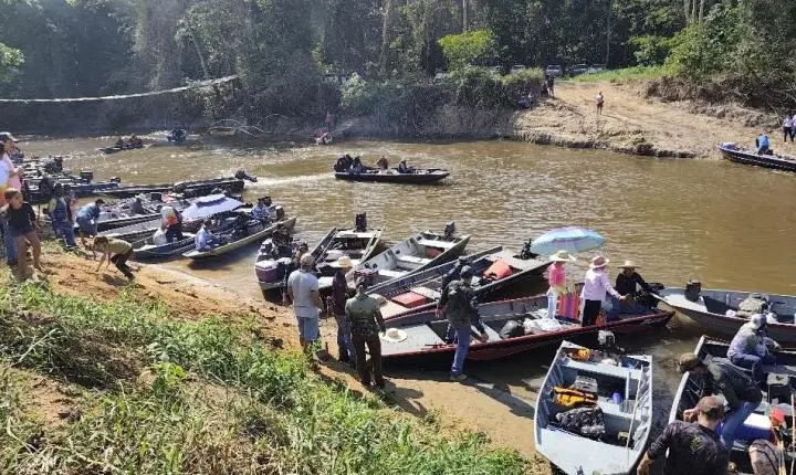 1º Campeonato de Pesca do Piauçu reúne 85 embarcações e fortalece turismo em Nova Brasilândia D’Oeste