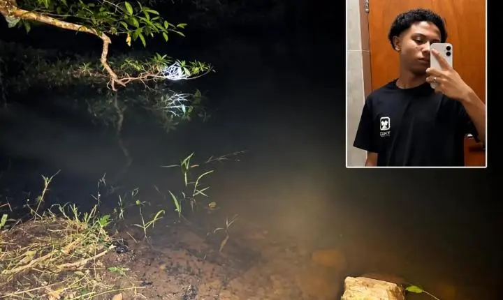 Corpo de Eduardo Borges da Cruz, de 18 anos, é encontrado após afogamento em Alta Floresta do Oeste