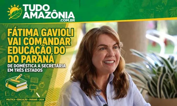 De doméstica a secretária em três estados: Fátima Gavioli vai comandar a Educação do Paraná