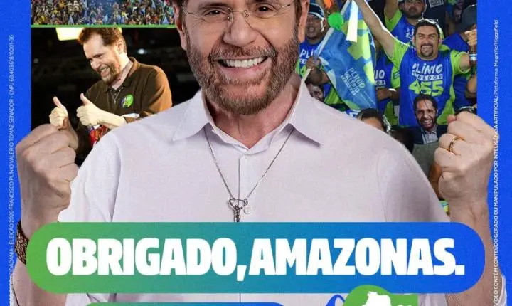 DEFESA DO GARIMPO, AGRONEGÓCIO FAMILIAR, MINERAÇÃO EM TIs E DA ZONA FRANCA DE MANAUS GARANTIRAM MAIS OITO ANOS DE MANDATO AO SENADOR PLÍNIO VALÉRIO (PSDB) NOS MUNICÍPIOS DO VALE DO MADEIRA AM