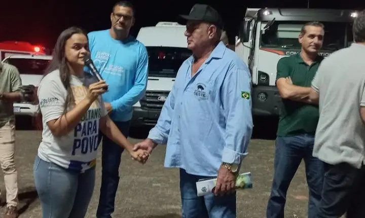 Feirantes de Nova Brasilândia do Oeste reconhecem apoio da deputada Drª. Taíssa com 260 votos