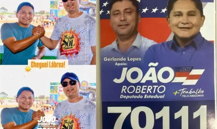  JOÃO ROBERTO DO PARTIDO AVANTE 70.111 GANHA MAIS UM APOIO DECISIVO DENTRO DE CASA NA RETA FINAL DE CAMPANHA PARA DEPUTADO ESTADUAL NAS ELEIÇÕES DESTE ANO