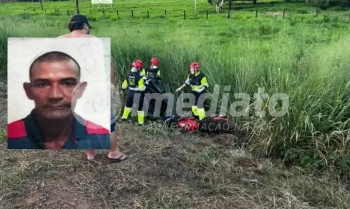 Motociclista morre após bater de frente com bitrem na BR-364