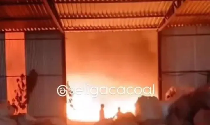 Novos vídeos mostram incêndio por dentro da Amazon Tubos, em Cacoal