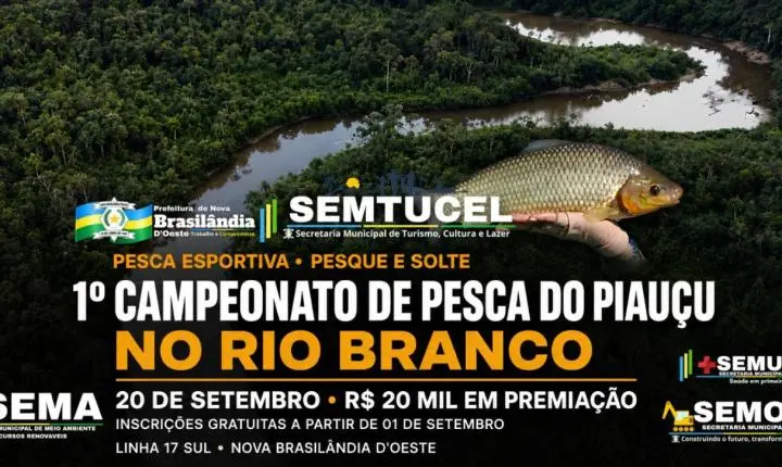 Regulamento para o campeonato de pesca do piaçú no rio branco
